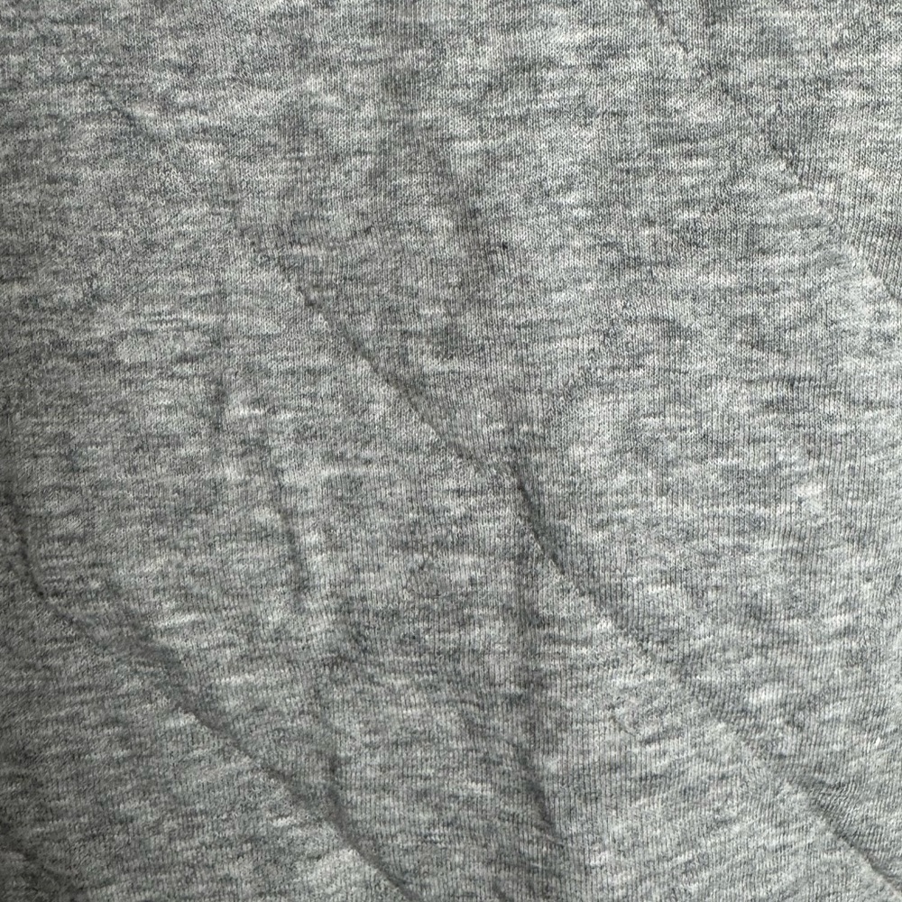 Old Navy Gray Quilted Crew Neck Sweater - Picture 2 of 4